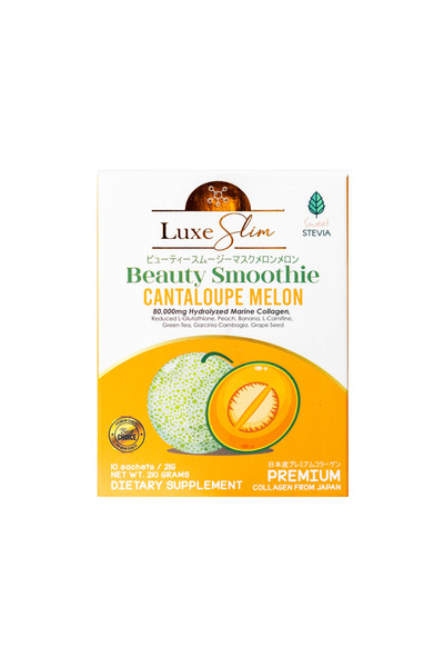 Luxe Slim Cantaloupe Melon Beauty Smoothie