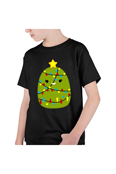 OEM Tricou Copii Baieti Squishmallows Brad Craciun Decembrie