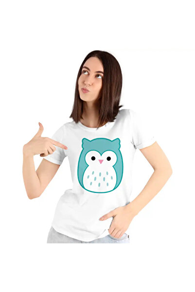 OEM Tricou Femei Squishmallows Bufnita Atena