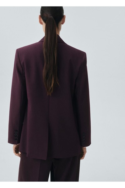 MANGO Woman Yün karışımlı blazer ceket takım