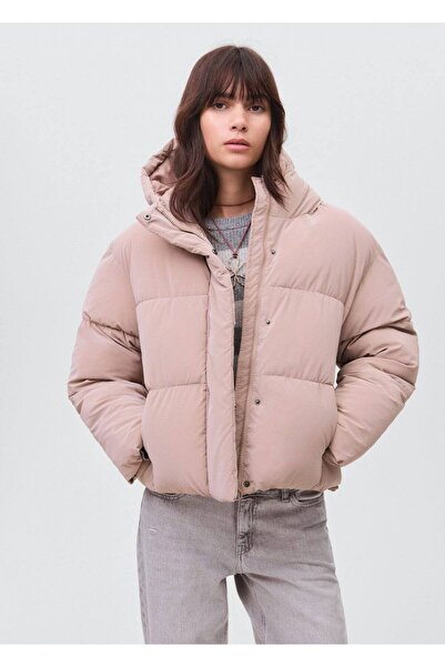 Mango Teen Mum görünümlü kapitone anorak