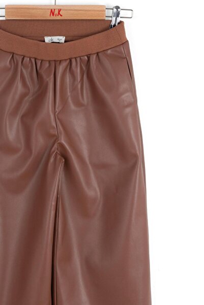 NK Girl's Nova Pants 8-14 Years Brown