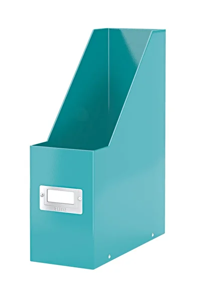 Leitz Wow C&S Cardboard Box Folder Metallic Ice Blue - Presentation
