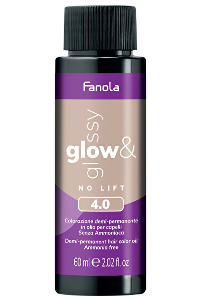 Fanola Toner de Par 4.0 Demi-permanent – ​​No Yellow Glow & Glossy Castaniu M...