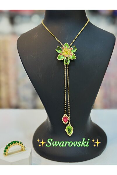 FERİHA DESING قلادة نسائية أنيقة مرصعة بالأحجار - تصميم عصري للموسم الجديد