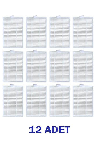 Marketto 12 Pieces Omid Air 2 Compatible Robot Vacuum Cleaner Hepa Filter