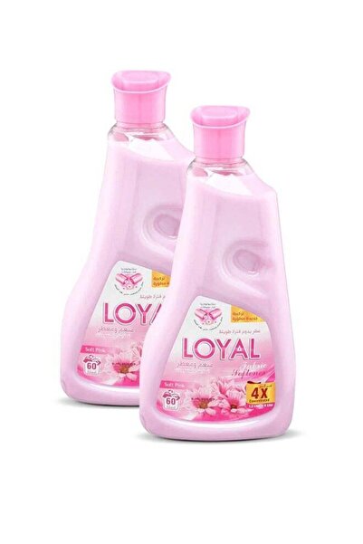 Generic معطر ومنعم الأقمشة المركز من لويال، وردي ناعم، 30 غسلة، 2 × 750 مل