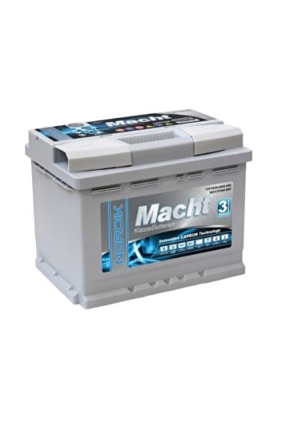 Macht Μπαταρία αυτοκινήτου, NORDIK 12V 65Ah, 640 A, 242x175x190mm