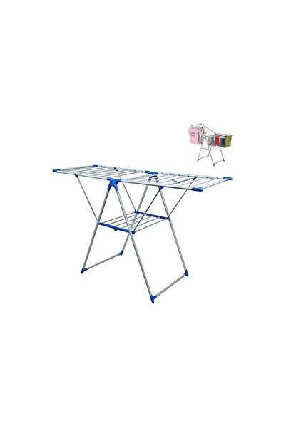 Generic Clothes Drying Stand Foldable Laundry Rack with Adjustable Folding Wi...