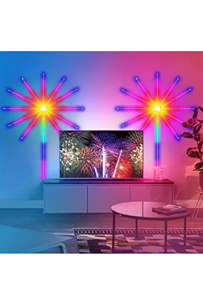 TTT شريط LED RGB داخلي على شكل نخلة