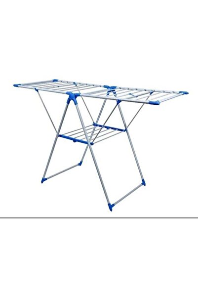 Generic رف تجفيف الملابس القابل للطي والتعديل من الفولاذ المقاوم للصدأ من كوف...