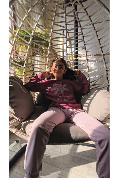 Miniworld Girls' Top and Bottom Set Long Sleeve Tracksuit Comfortable Stylish Modern Design