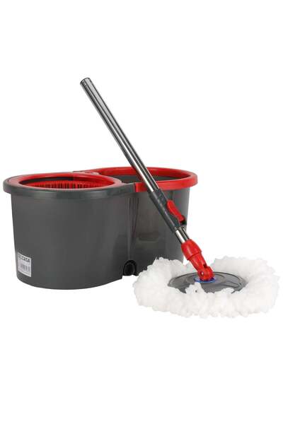 Generic DELCASA Delcasa 14Ltr Spin Mop Shine Sweep Spin Easy Mop , Mop And Bucket Set With Adjustable Heigh