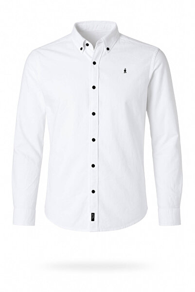 trender White Men's Shirt 855