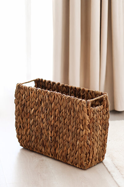 DECHAUS DEMİR İSKELETLİ KALIN ÖRME SU SÜMBÜLÜ HASIR BOHEM TARZI DERGİLİK TV YANI