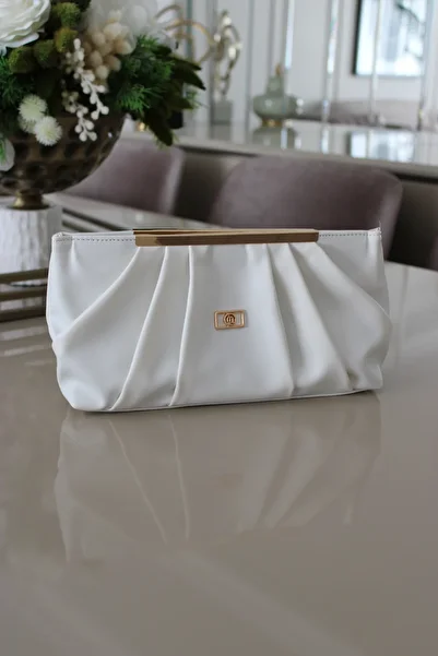 Mimoza Women's Clucht Chain Hand and Shoulder Bag - Evening Bag