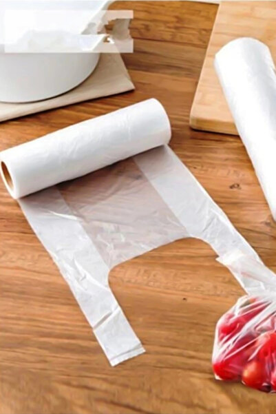 Orjin Orta Boy Rulo Market, Manav, Poşeti, 30x24 Cm, Şeffaf, Dayanıklı Ve Gıd...