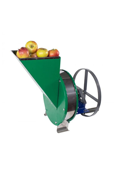 brg Răzătoare de fructe Vinita, manuală cu roată de fixare cu motor, bol din oțel inoxidabil