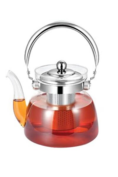 BUNCA 🫖 DAC-56104 Luxury Glass Teapot - 1600ml Heat Resistant