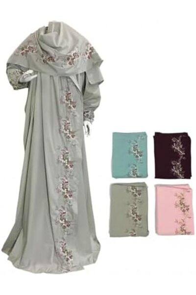 Generic Women's Prayer Garment Embroidered Wide and Comfortable with Excellent Material