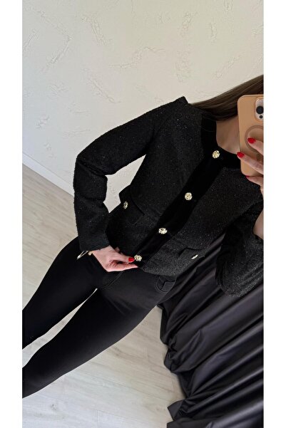 elif teke Bymee Shimmering Jacket Black