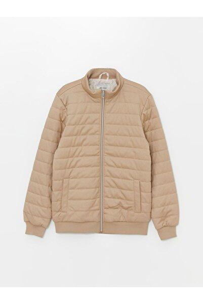 LC Waikiki Slim Fit Stand Collar Men's Coat