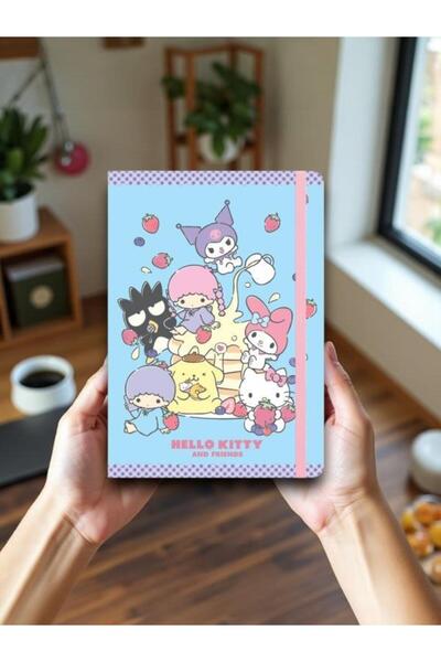 KESKİN COLOR Caiet A5 cu licență Sharp Color Hello Kitty And Friends, 80 de c...