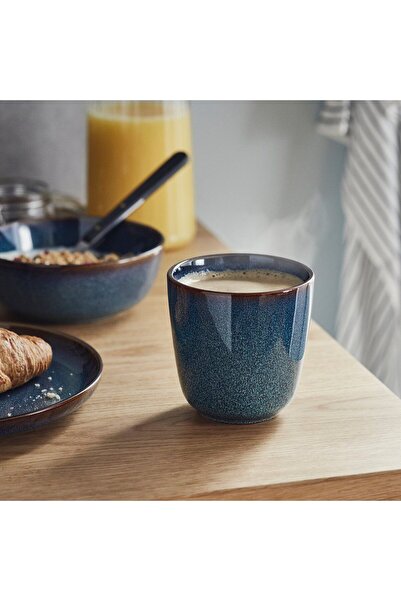 IKEA GLADELIG Mug, blue, 30 cl