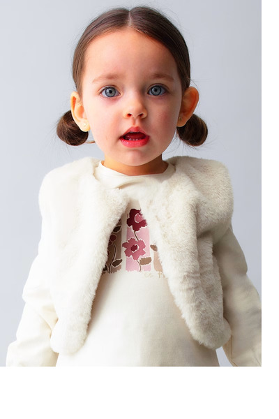 MAYORAL Baby Girl 3-Piece Tights Set 18-36 Months Ecru