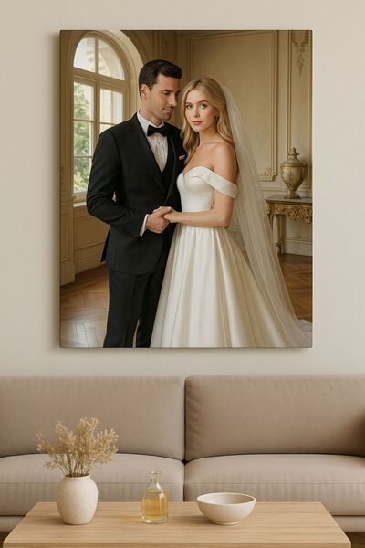 özkacar KİŞİYE ÖZEL ÜRETİM HEDİYELİK KANVAS TABLO EV DUVAR SALON OFİS DÜKKAN DEKARASYON SÜSÜ