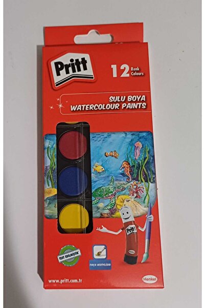 Pritt 12 li Sulu boya seti