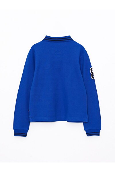 LC Waikiki Tricou pentru băiat cu mânecă lungă cu gât polo