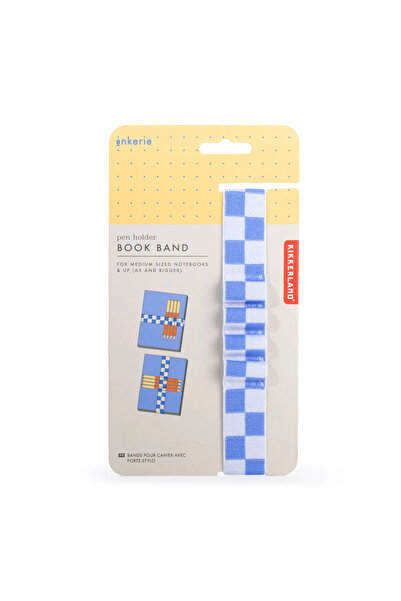 Kikkerland Mavi Lastikli Pen Loop Mavi
