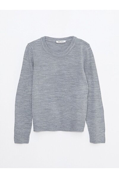 LC Waikiki Crew Neck Plain Long Sleeve Women's Knitwear Sweater