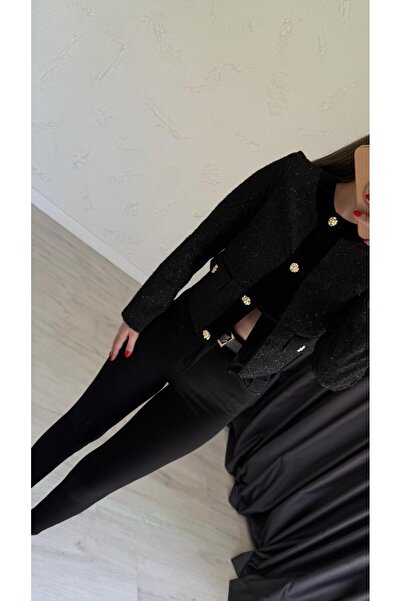 elif teke Bymee Shimmering Jacket Black