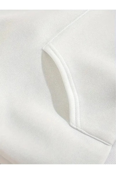 Elvino Σετ φούτερ με κουκούλα Crtz με στάμπα Oversize για γυναίκες/άντρες Unisex Χειμερινό σετ αθλητικών φούτερ με 3 κλωστές