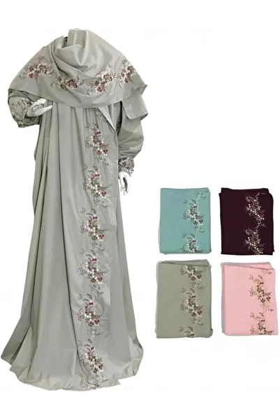 Generic Women's Prayer Garment Embroidered Wide and Comfortable with Excellent Material