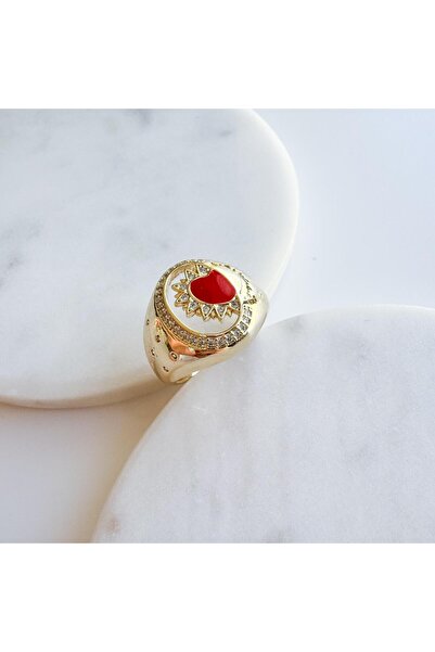 Venus Design Çelik Kalp Yüzük