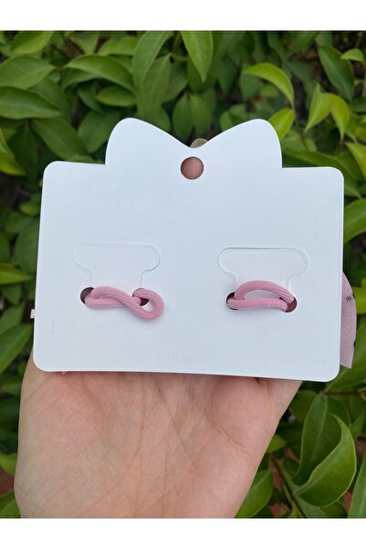 sain jewelry Girl's Heart Stone Bow Model Cotton Elastic School Show Quality Hair Clip