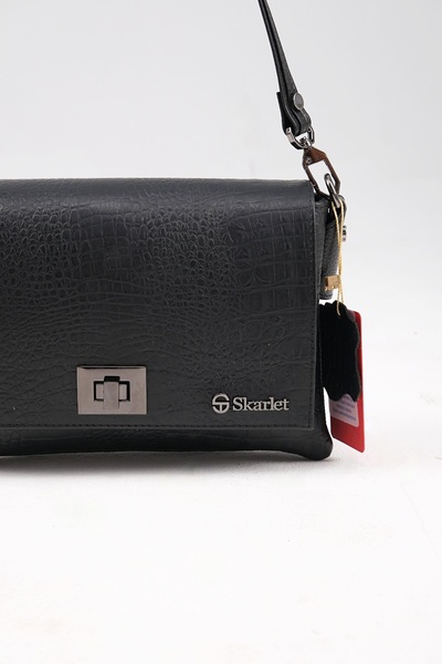 Skarlet Hakiki Deri Kadın Omuz Çantası