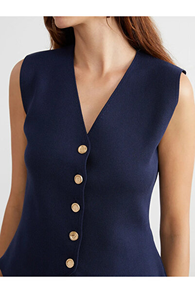 LC Waikiki V Yaka Kadın Triko Yelek
