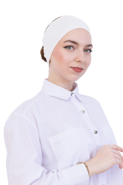 Modish Group Women's Hijab Bandana Combed Cotton Non-Slip Ready-To-Wear Shawl under Scarf Bonnet Comfortable Use