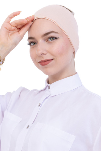 Modish Group Women's Hijab Bandana Combed Cotton Non-Slip Ready-To-Wear Shawl under Scarf Bonnet Comfortable Use