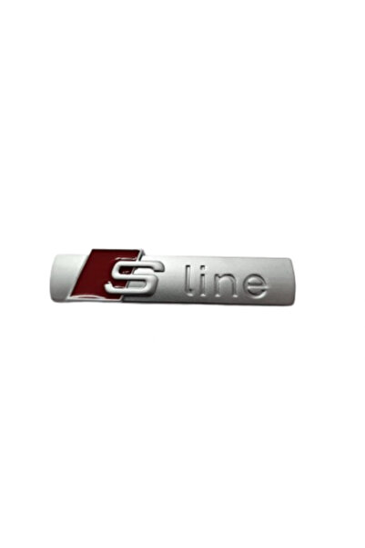 Audi S line emblem self-adhesive matt