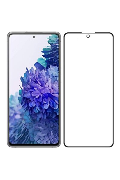 Atlas 5D Πλήρης κόλλα κεραμική μεμβράνη γυαλιού SAMSUNG Galaxy S21 FE (Μαύρο)
