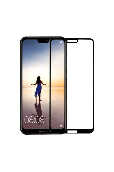 Atlas Folie de Sticla 5D Full Glue Ceramic HUAWEI P20 Lite (Negru)