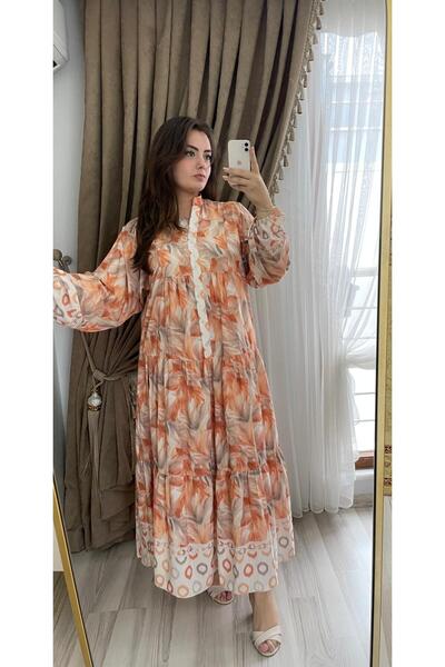 Sara Deluxe Sunset Breeze Kimono Elbise