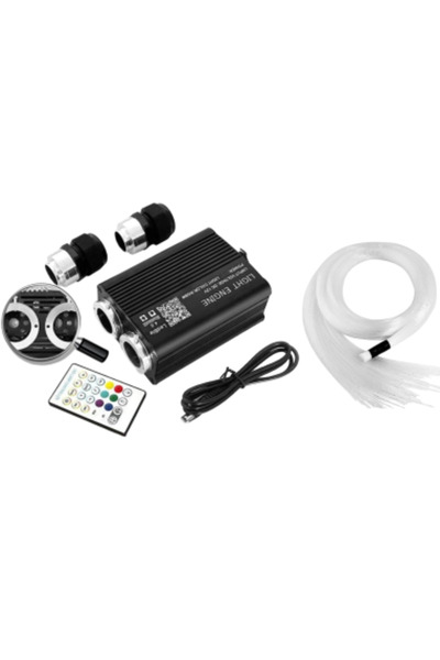 Xenon Bright TWINKLE Starry Ceiling Kit + shooting stars 26W RGBW 1510 wires at 3 meters, combined