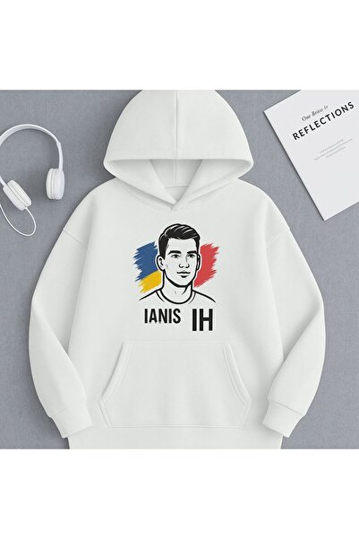 CLASSY.MODA Φούτερ με κουκούλα Ianis Hagi |   Χρώματα της Εθνικής ομάδας της ...