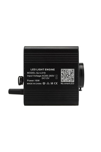 Xenon Bright Fiber Optic Kit Starry Ceiling 16W with TWINKLE, RGBW 550 Wires 3M 0.75mm with application